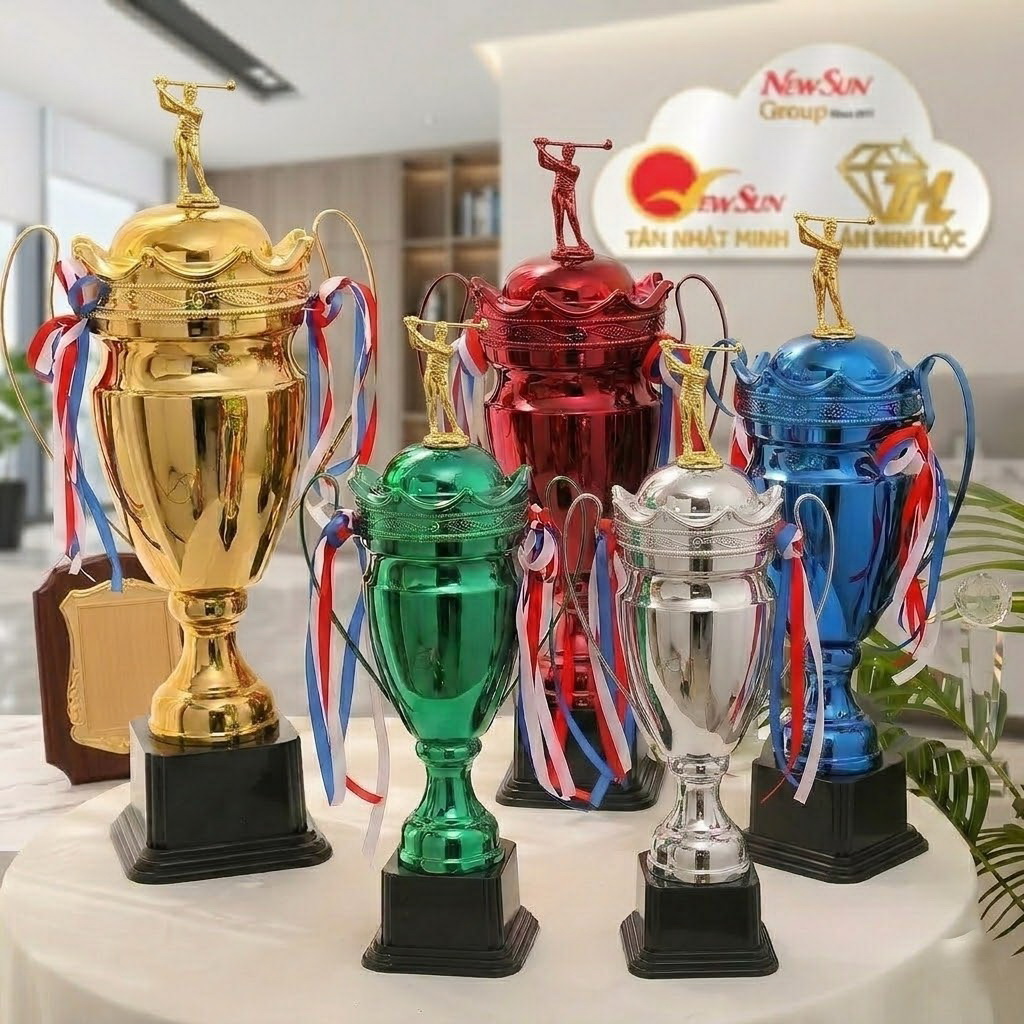 cúp golf đẹp