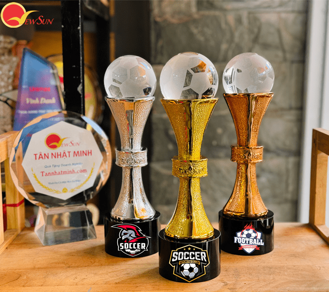 cúp bóng đá đẹp