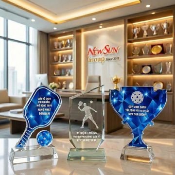 cúp pickleball đẹp