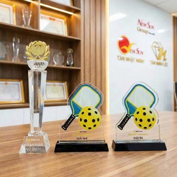 cúp pickleball đẹp