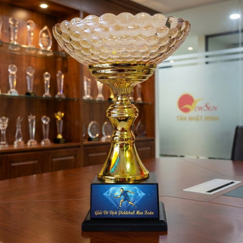 cúp pickleball đẹp