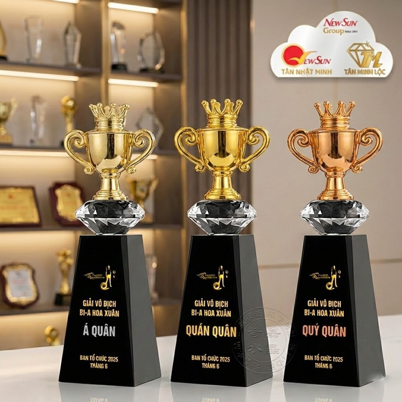 cúp pickleball đẹp