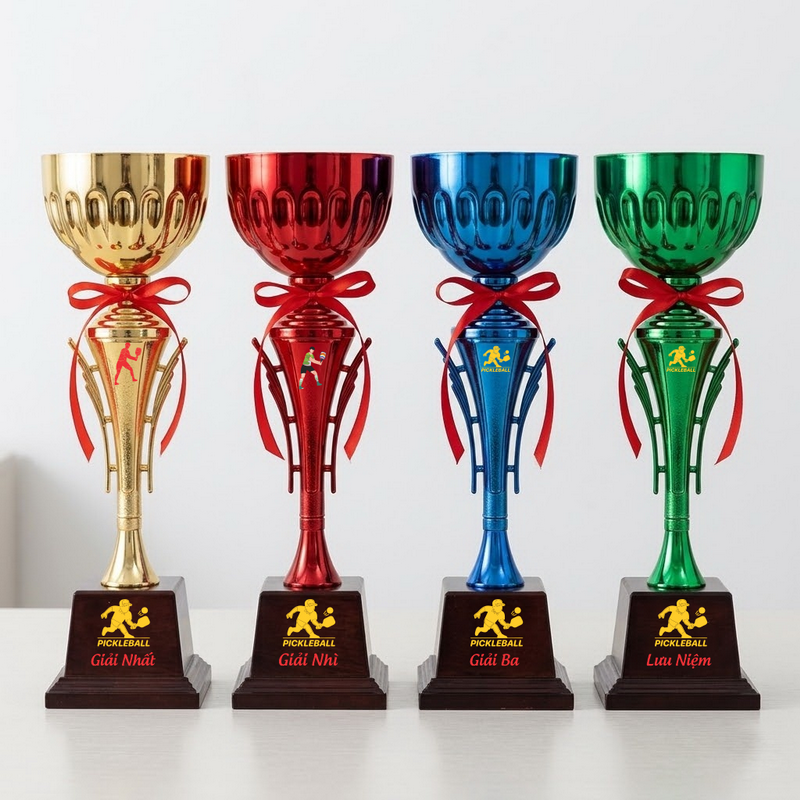 cúp pickleball đẹp
