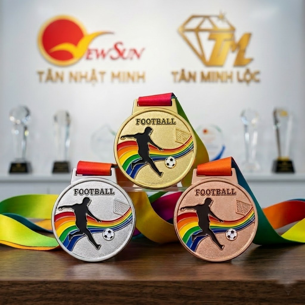 Huy chương bóng đá giá rẻ