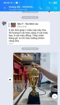 Chot Mau Lam Cup The Thao - Saigon Touris