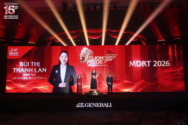 trao giai bang vinh danh Generali